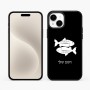 כיסוי בעיצוב אישי עם השם שלך לדגם - Apple iPhone 15 Plus בעיצוב מזלות - דגים