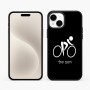 כיסוי בעיצוב אישי עם השם שלך לדגם - Apple iPhone 15 Plus בעיצוב אופניים אולימפיים