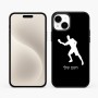 כיסוי בעיצוב אישי עם השם שלך לדגם - Apple iPhone 15 Plus בעיצוב שחקן פינג פונג
