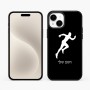 כיסוי בעיצוב אישי עם השם שלך לדגם - Apple iPhone 15 Plus בעיצוב רץ