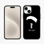 כיסוי בעיצוב אישי עם השם שלך לדגם - Apple iPhone 15 Plus בעיצוב צניחה חופשית