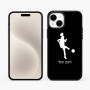 כיסוי בעיצוב אישי עם השם שלך לדגם - Apple iPhone 15 Plus בעיצוב שחקנית כדורגל - אישה