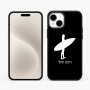 כיסוי בעיצוב אישי עם השם שלך לדגם - Apple iPhone 15 Plus בעיצוב גלישה - גלישה