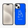כיסוי בעיצוב אישי עם השם שלך לדגם - Apple iPhone 15 Plus בעיצוב חתול