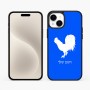 כיסוי בעיצוב אישי עם השם שלך לדגם - Apple iPhone 15 Plus בעיצוב תרנגול