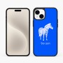 כיסוי בעיצוב אישי עם השם שלך לדגם - Apple iPhone 15 Plus בעיצוב זברה