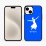 כיסוי בעיצוב אישי עם השם שלך לדגם - Apple iPhone 15 Plus בעיצוב בלרינה