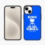 כיסוי בעיצוב אישי עם השם שלך לדגם - Apple iPhone 15 Plus בעיצוב מלך הגריל
