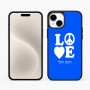 כיסוי בעיצוב אישי עם השם שלך לדגם - Apple iPhone 15 Plus בעיצוב אהבה