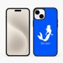 כיסוי בעיצוב אישי עם השם שלך לדגם - Apple iPhone 15 Plus בעיצוב בתולת ים - אישה