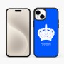 כיסוי בעיצוב אישי עם השם שלך לדגם - Apple iPhone 15 Plus בעיצוב כתר מלכותי
