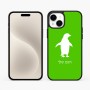 כיסוי בעיצוב אישי עם השם שלך לדגם - Apple iPhone 15 Plus בעיצוב פינגווין