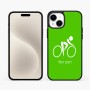 כיסוי בעיצוב אישי עם השם שלך לדגם - Apple iPhone 15 Plus בעיצוב אופניים אולימפיים