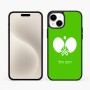 כיסוי בעיצוב אישי עם השם שלך לדגם - Apple iPhone 15 Plus בעיצוב פינג פונג