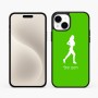 כיסוי בעיצוב אישי עם השם שלך לדגם - Apple iPhone 15 Plus בעיצוב רץ רץ אישה