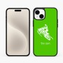כיסוי בעיצוב אישי עם השם שלך לדגם - Apple iPhone 15 Plus בעיצוב אופנוע שלג