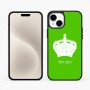 כיסוי בעיצוב אישי עם השם שלך לדגם - Apple iPhone 15 Plus בעיצוב כתר מלכותי