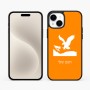כיסוי בעיצוב אישי עם השם שלך לדגם - Apple iPhone 15 Plus בעיצוב נשר אמריקאי