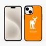 כיסוי בעיצוב אישי עם השם שלך לדגם - Apple iPhone 15 Plus בעיצוב צבי