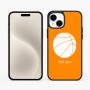 כיסוי בעיצוב אישי עם השם שלך לדגם - Apple iPhone 15 Plus בעיצוב כדורסל
