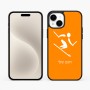 כיסוי בעיצוב אישי עם השם שלך לדגם - Apple iPhone 15 Plus בעיצוב סקי אולימפי