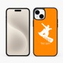 כיסוי בעיצוב אישי עם השם שלך לדגם - Apple iPhone 15 Plus בעיצוב סנובורדיסט