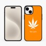 כיסוי בעיצוב אישי עם השם שלך לדגם - Apple iPhone 15 Plus בעיצוב עלה מריחואנה - גראס