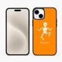 כיסוי בעיצוב אישי עם השם שלך לדגם - Apple iPhone 15 Plus בעיצוב סקלטון