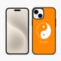 כיסוי בעיצוב אישי עם השם שלך לדגם - Apple iPhone 15 Plus בעיצוב סמל יינג יאנג