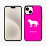 כיסוי בעיצוב אישי עם השם שלך לדגם - Apple iPhone 15 Plus בעיצוב כלב