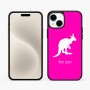 כיסוי בעיצוב אישי עם השם שלך לדגם - Apple iPhone 15 Plus בעיצוב קנגורו