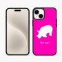 כיסוי בעיצוב אישי עם השם שלך לדגם - Apple iPhone 15 Plus בעיצוב קרנף