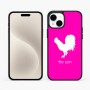 כיסוי בעיצוב אישי עם השם שלך לדגם - Apple iPhone 15 Plus בעיצוב תרנגול