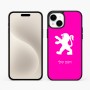 כיסוי בעיצוב אישי עם השם שלך לדגם - Apple iPhone 15 Plus בעיצוב פיג'ו