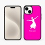 כיסוי בעיצוב אישי עם השם שלך לדגם - Apple iPhone 15 Plus בעיצוב בלרינה