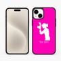 כיסוי בעיצוב אישי עם השם שלך לדגם - Apple iPhone 15 Plus בעיצוב צלמת - אישה