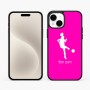 כיסוי בעיצוב אישי עם השם שלך לדגם - Apple iPhone 15 Plus בעיצוב שחקנית כדורגל - אישה