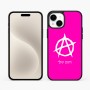 כיסוי בעיצוב אישי עם השם שלך לדגם - Apple iPhone 15 Plus בעיצוב אנרכיה