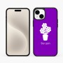 כיסוי בעיצוב אישי עם השם שלך לדגם - Apple iPhone 15 Plus בעיצוב פרח