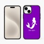 כיסוי בעיצוב אישי עם השם שלך לדגם - Apple iPhone 15 Plus בעיצוב בתולת ים - אישה
