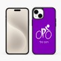 כיסוי בעיצוב אישי עם השם שלך לדגם - Apple iPhone 15 Plus בעיצוב אופניים אולימפיים
