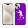 כיסוי בעיצוב אישי עם השם שלך לדגם - Apple iPhone 15 Plus בעיצוב שחקן פינג פונג