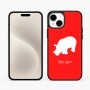 כיסוי בעיצוב אישי עם השם שלך לדגם - Apple iPhone 15 Plus בעיצוב קרנף