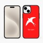 כיסוי בעיצוב אישי עם השם שלך לדגם - Apple iPhone 15 Plus בעיצוב לבלוע
