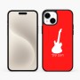 כיסוי בעיצוב אישי עם השם שלך לדגם - Apple iPhone 15 Plus בעיצוב גיטרה