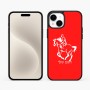 כיסוי בעיצוב אישי עם השם שלך לדגם - Apple iPhone 15 Plus בעיצוב רוכב סוסים 2