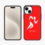כיסוי בעיצוב אישי עם השם שלך לדגם - Apple iPhone 15 Plus בעיצוב רצים אולימפיים