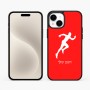 כיסוי בעיצוב אישי עם השם שלך לדגם - Apple iPhone 15 Plus בעיצוב רץ