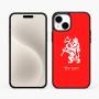 כיסוי בעיצוב אישי עם השם שלך לדגם - Apple iPhone 15 Plus בעיצוב אריה
