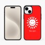 כיסוי בעיצוב אישי עם השם שלך לדגם - Apple iPhone 15 Plus בעיצוב שמש